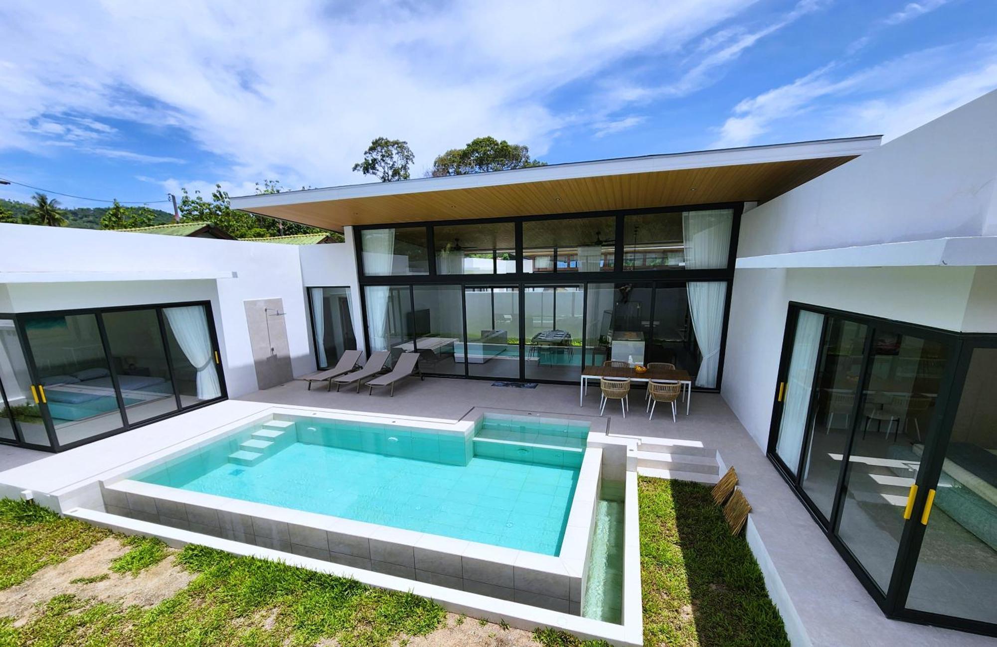 Privatunterkunft 1 King And Pool Access At Zen Leaf - Fisherman Village And Bophut - Koh Samui Amphoe Koksamui